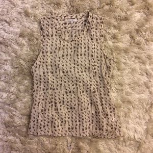 Sleeveless Gap blouse